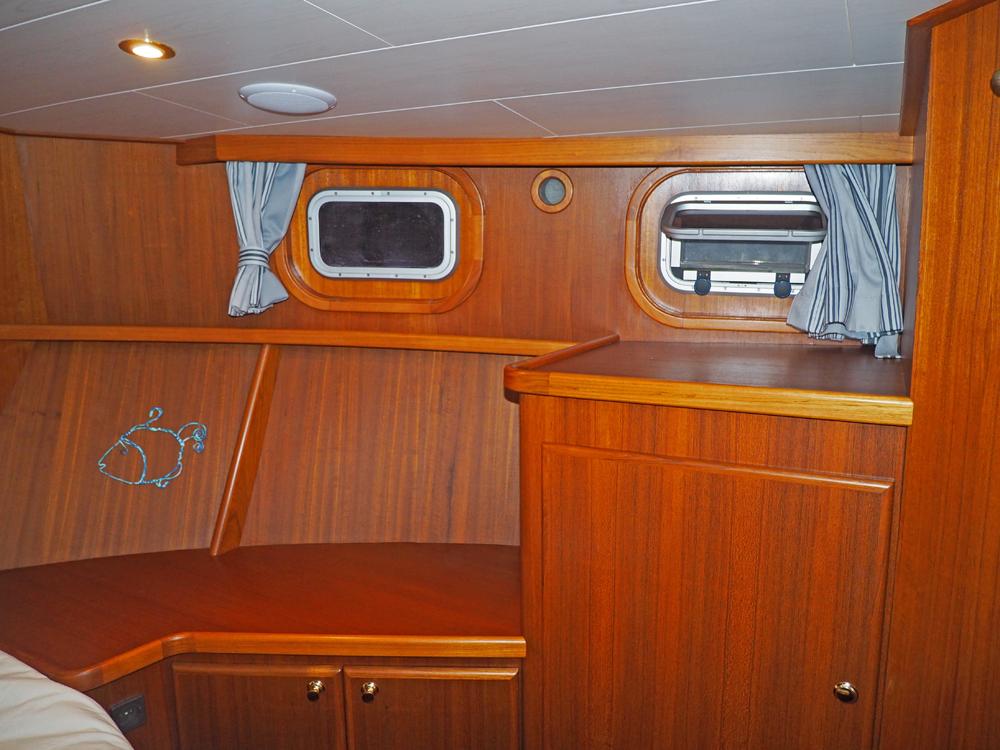 Achterkajuit, Accommodatie